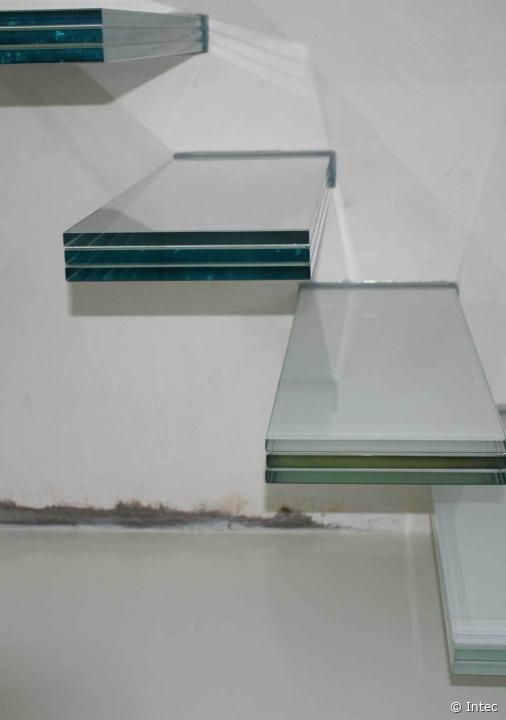 Escalier Flottant - Escalier Flottant en verre